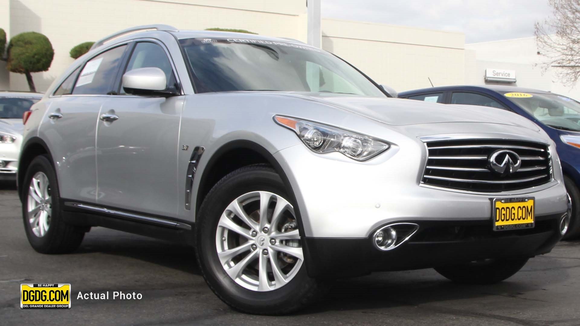 2016 Infiniti Qx70 Base With Navigation Awd